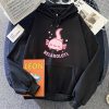 Pink Chilling Axolotl Unisex Hoodies