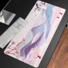 Pink Sakura Japanese Shrine Mountains Large Mouse Pad Collection