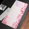 Pink Sakura Japanese Shrine Mountains Large Mouse Pad Collection