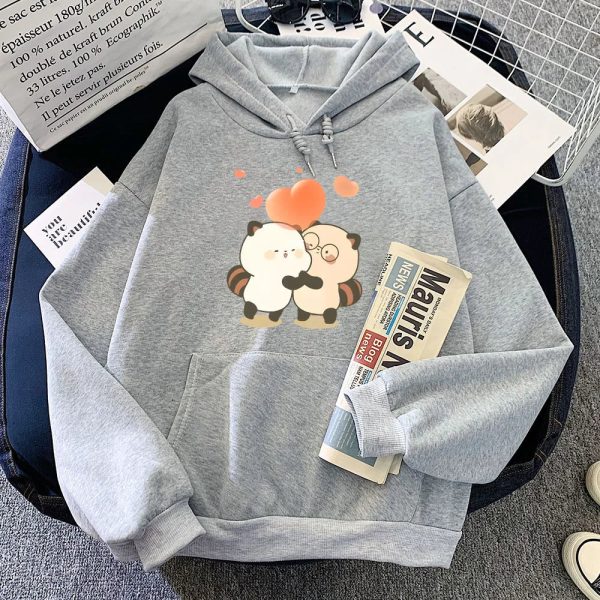 Raccoon Hug Love Heart Unisex Hoodie