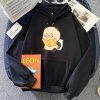 Raccoon Reading Book Unisex Hoodie