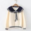 Sailor Moon Inspired Collar Long Sleeve Cardigan