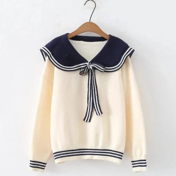 Sailor Moon Inspired Collar Long Sleeve Cardigan