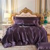 Shades of Purple Mulberry Silk Bedding Set