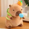 Silly Capybara Toast Turtle Snotty Plushie Family