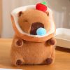Silly Capybara Toast Turtle Snotty Plushie Family