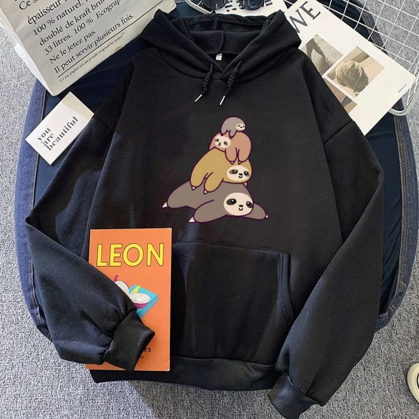 Sleepy Sloth Family Unisex Hoodie