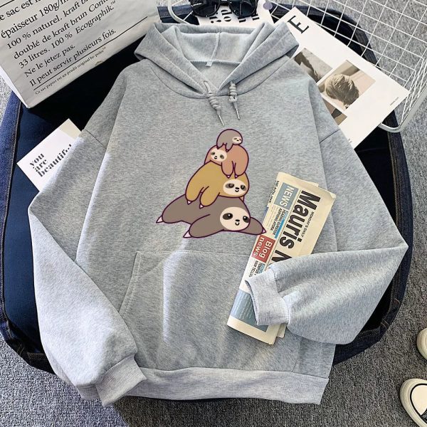 Sleepy Sloth Family Unisex Hoodie