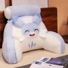 Sofi the Cute Baby Blue Hybrid Dragon Cushion Seat