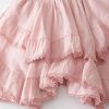 Summer Irregular Ruffle Mini Skirt