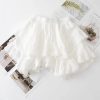 Summer Irregular Ruffle Mini Skirt