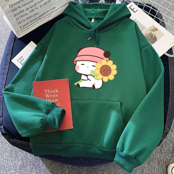 Sunflower Panda Unisex Hoodie