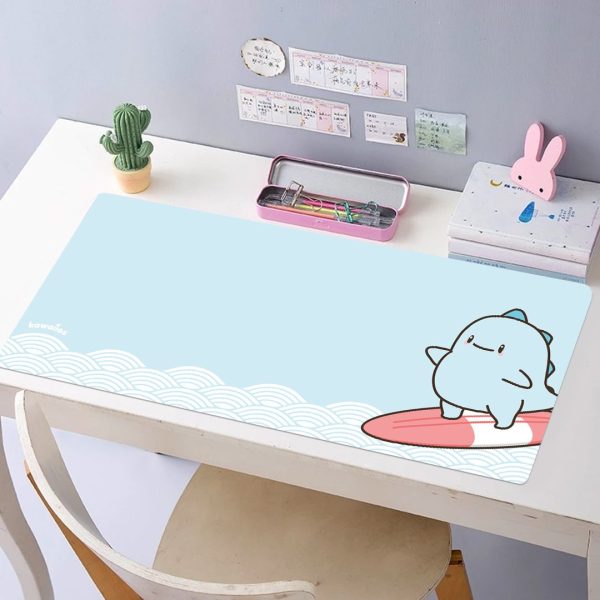 Surf with Big Tato Large Mouse Pad