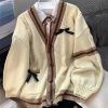 Sweetheart Bow Knit Cardigan