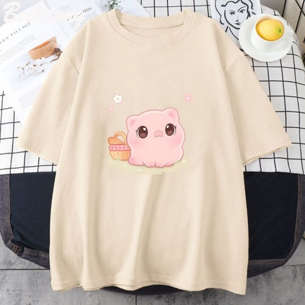 Kawaii Piggy Unisex Tee