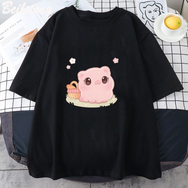 Kawaii Piggy Unisex Tee