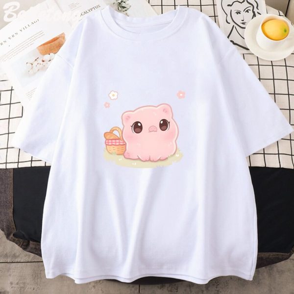 Kawaii Piggy Unisex Tee