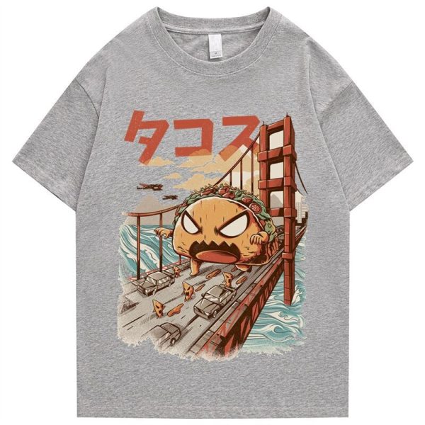 Taco Monster Bridge Attack Unisex Tee