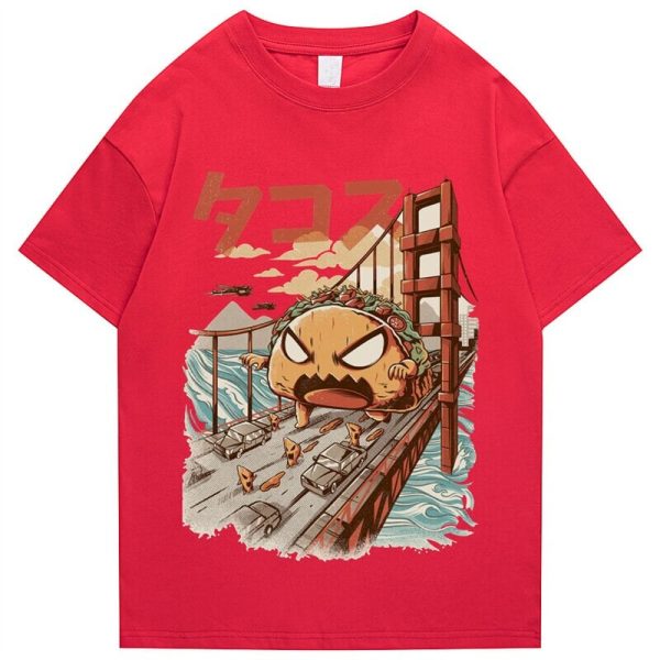 Taco Monster Bridge Attack Unisex Tee