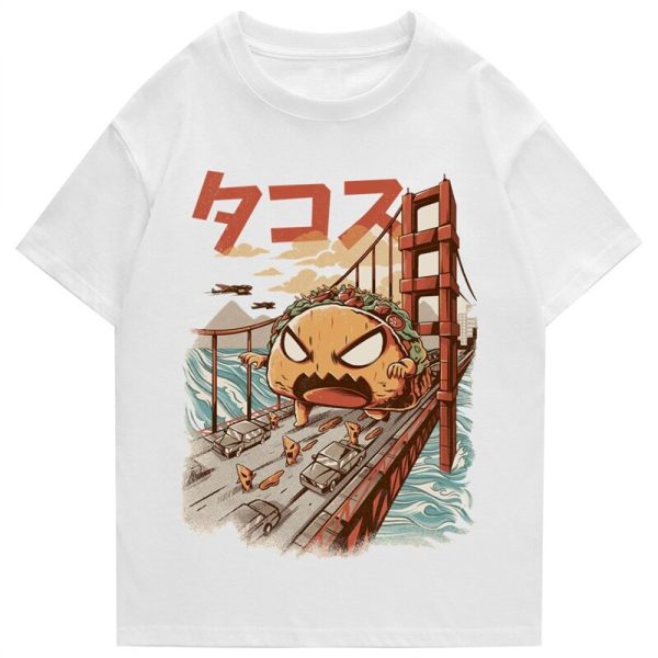 Taco Monster Bridge Attack Unisex Tee