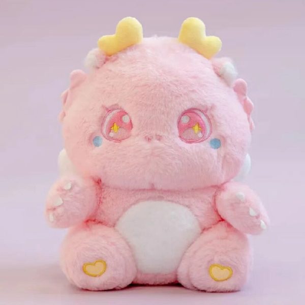 The Fluffy Baby Dragon Plush Family