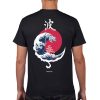 The Great Wave Blood Moon Sun Tato Tee