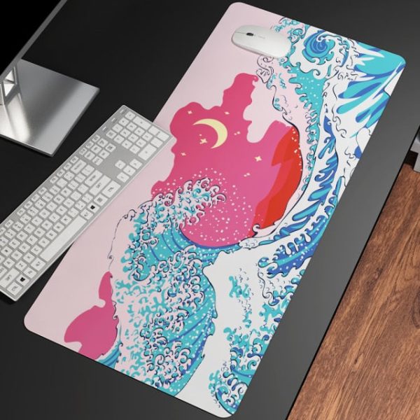 The Great Wave off Kanagawa Large Mouse Pad Collection