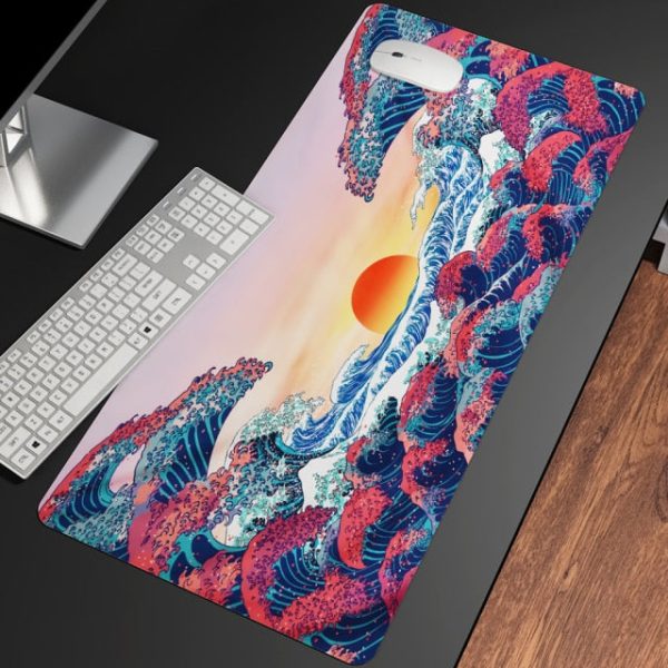 The Great Wave off Kanagawa Large Mouse Pad Collection
