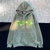Thick Oversized 'Trouble' Y2K Streetwear Hoodie