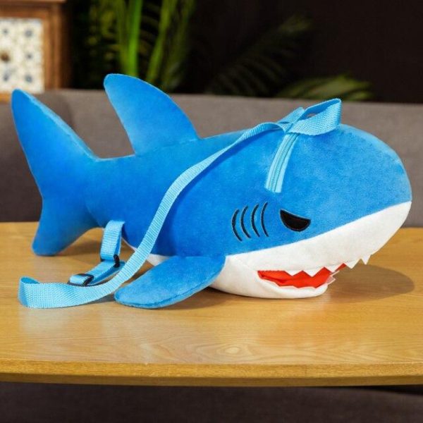 Tod the Shark Plush Backpack