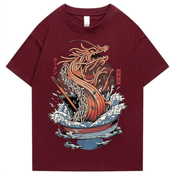 Tokyo Noodle Dragon Unisex Cotton Tee