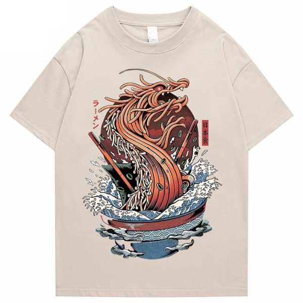 Tokyo Noodle Dragon Unisex Cotton Tee