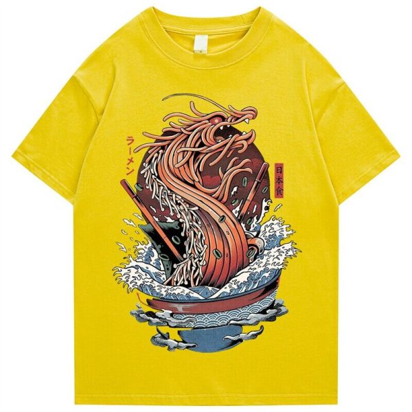 Tokyo Noodle Dragon Unisex Cotton Tee
