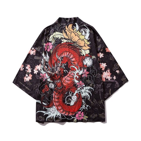 Traditional Japanese Samurai Kimono