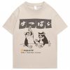 Two Cats Drinking at Japanese Bar Unisex Tee
