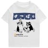Two Cats Drinking at Japanese Bar Unisex Tee
