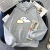White Mochi Luckie the Dog Unisex Hoodie
