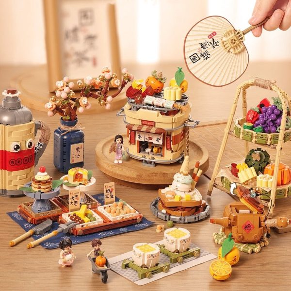 Wonders of Asia Teatime Nano Building Set