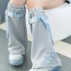 Y2K Harajuku Gamer-Chic Blue Black White Buckle Leg Warmers