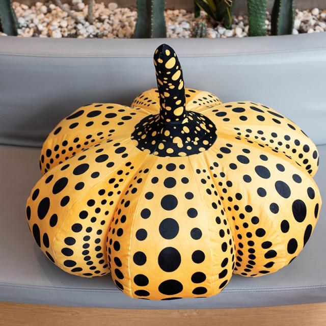 Yellow pumpkin plush toy from Homgifts